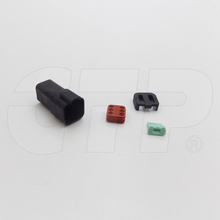 Aic Replacement Parts Receptacle 6-Pin Kit Fits Caterpillar Models 1028805